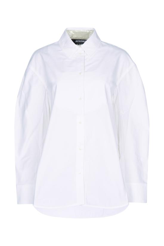 26FW 자크뮈스 셔츠 SHW00570BW00351 1OS WHITE GOLD