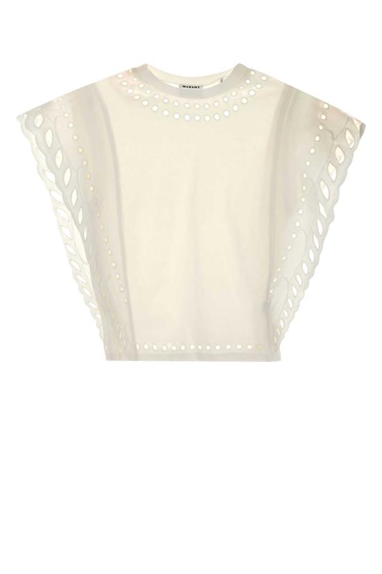26SS 이자벨마랑에뚜왈 셔츠 TS0298FAD1N08E 23EC White