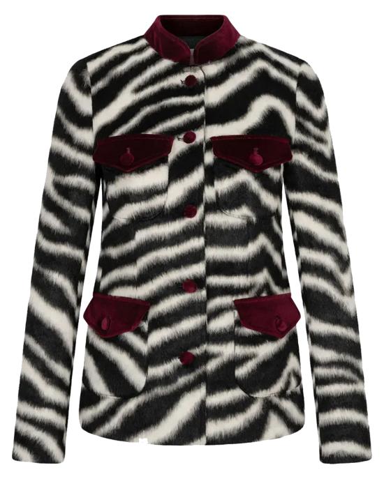 26FW 수트 자켓 ZELDA ZEBRA WHITE
