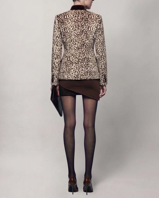 26FW 수트 자켓 CAROL LEOPARD BROWN - OTHER BRANDS