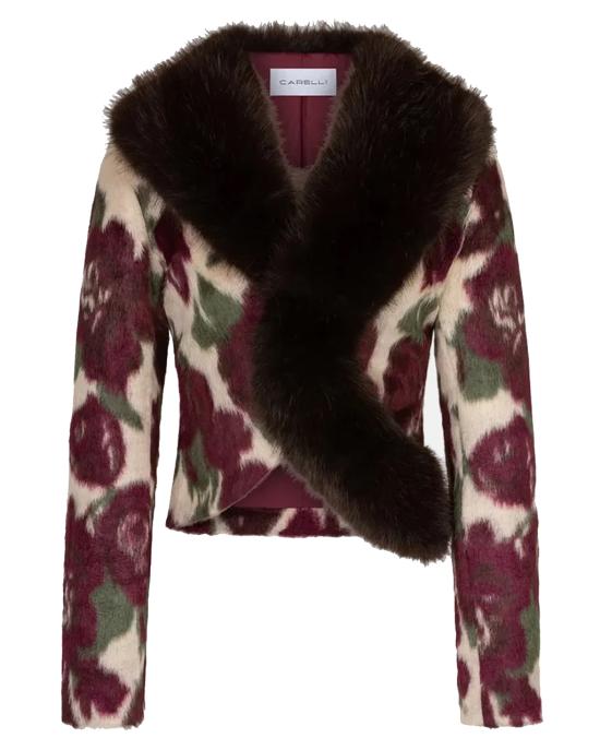 26FW 코트 ROSA FLORAL MULTICOLOR