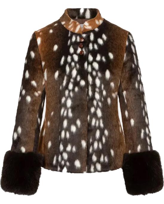 26FW 코트 BAMBI DEERPRINT BROWN