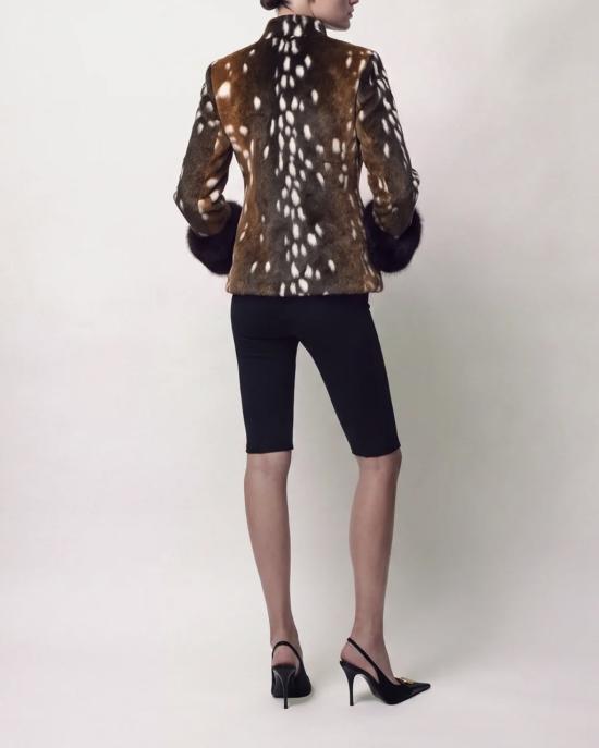26FW 코트 BAMBI DEERPRINT BROWN - OTHER BRANDS
