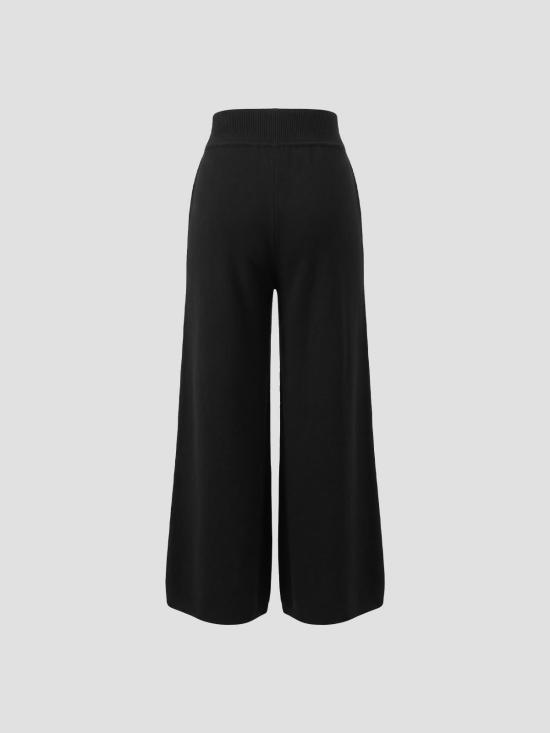 26FW 릭 오웬스 스트레이트 팬츠 RO02F5697KWSF 09 BLACK - RICK OWENS