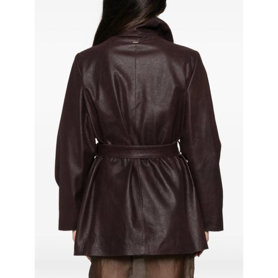 26FW 카셀 가죽 자켓 MR28 CHARLOTTE BORDE BROWN - CASSELL