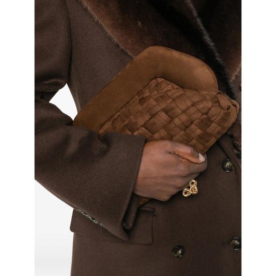 26FW 더모아레 클러치/파우치 262WTMBM0 OSIS ROCRO BROWN - THEMOIRE