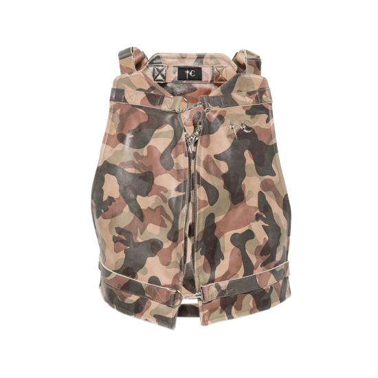 26FW 떠그 클럽 베스트 TC26JK3801 CAMO NEUTRALS BROWN