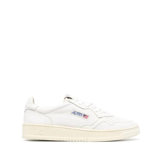 26FW 오트리 메달리스트 로우 스니커즈 AULM GG04 WHITE