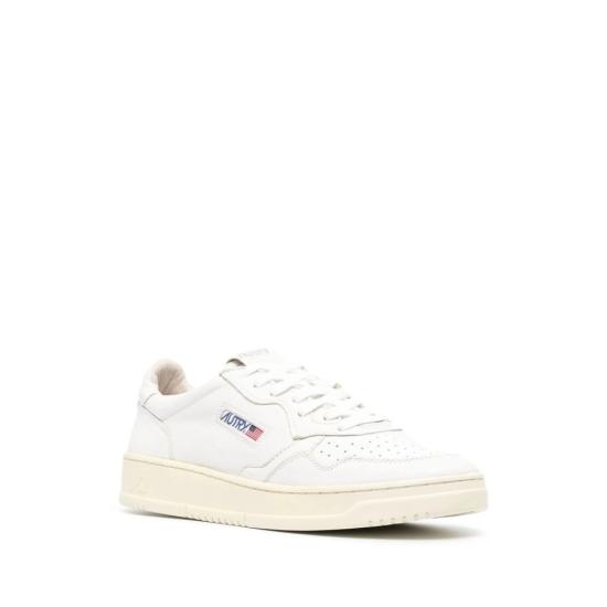 26FW 오트리 메달리스트 로우 스니커즈 AULM GG04 WHITE - AUTRY