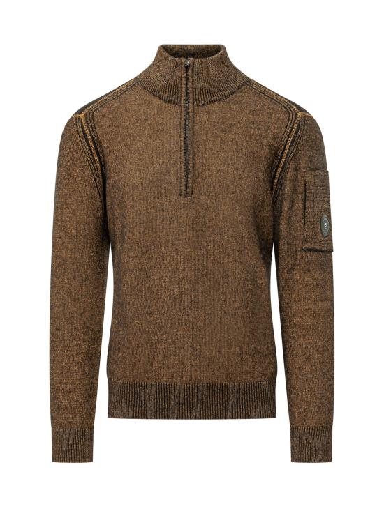 26FW 씨피 컴퍼니 폴로 티셔츠 21CMKN298A006170A 232 BUCK THORN BROWN