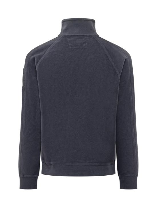 26FW 씨피 컴퍼니 집업 니트 21CMSS189A006614G 880 PEACOAT - C.P. COMPANY