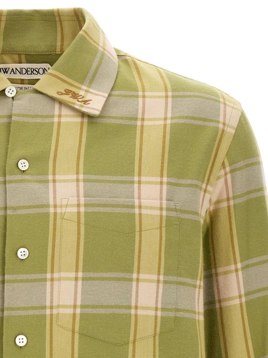 26FW JW앤더슨 긴팔 셔츠 SH0408PG2020078 Green - JW ANDERSON
