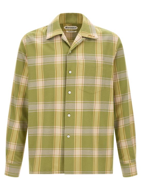 26FW JW앤더슨 긴팔 셔츠 SH0408PG2020078 Green