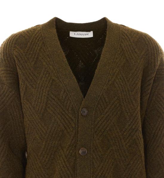 26FW 랑방 가디건 CA0004 K066101 GREEN - LANVIN