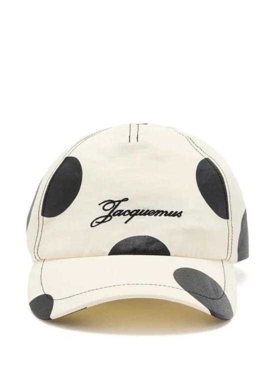 26FW 자크뮈스 모자 26EACU00799AW00645 PRINT DOTS LOGO OFF WHITE 1IK