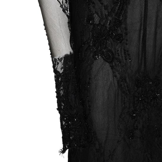 26FW 블루마린 미디 원피스 RF6063 J161622222 BLACK - BLUMARINE