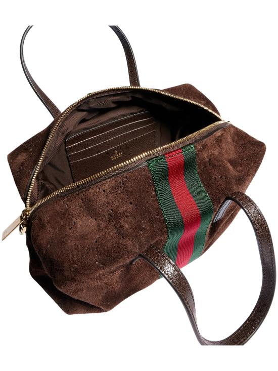 26FW 구찌 웹 스몰 보스턴백 A0070T AAHCC2147 BROWN - GUCCI