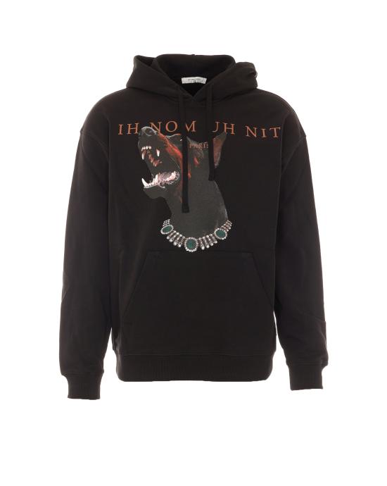 26FW 이놈어닛 후드 티셔츠 NUW26208 009 BLACK