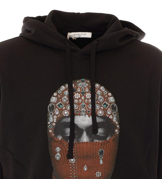26FW 이놈어닛 후드 티셔츠 NUW26202 009 BLACK - IH NOM UH NIT