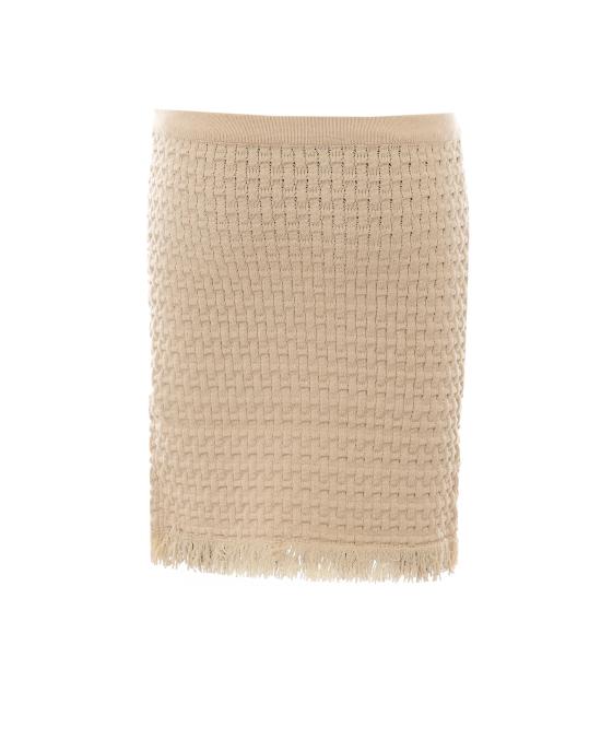 26FW 리우조 미디 스커트 CF6158MS052 X0793 BEIGE - LIU JO