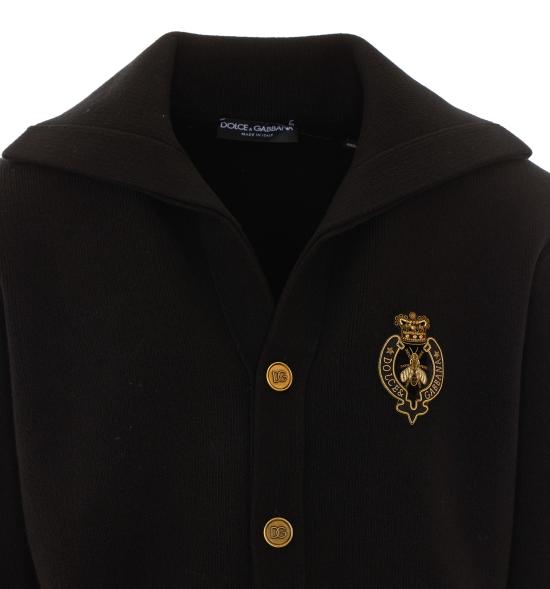26FW 돌체앤가바나 가디건 GXVGPZ JDVGIN0000 BLACK - DOLCE & GABBANA