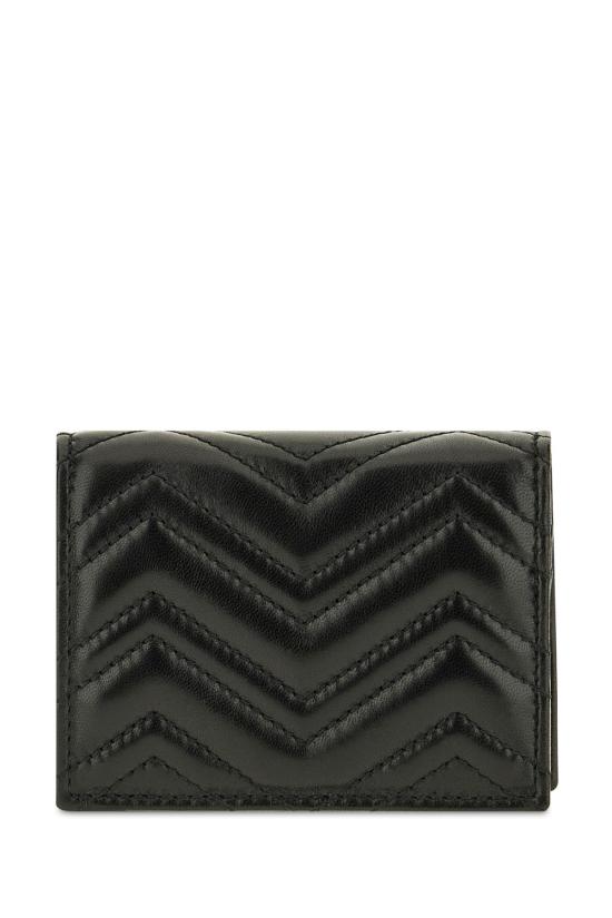 26FW 구찌 GG 마몽 카드 케이스 466492AAFAX 1000 Black - GUCCI