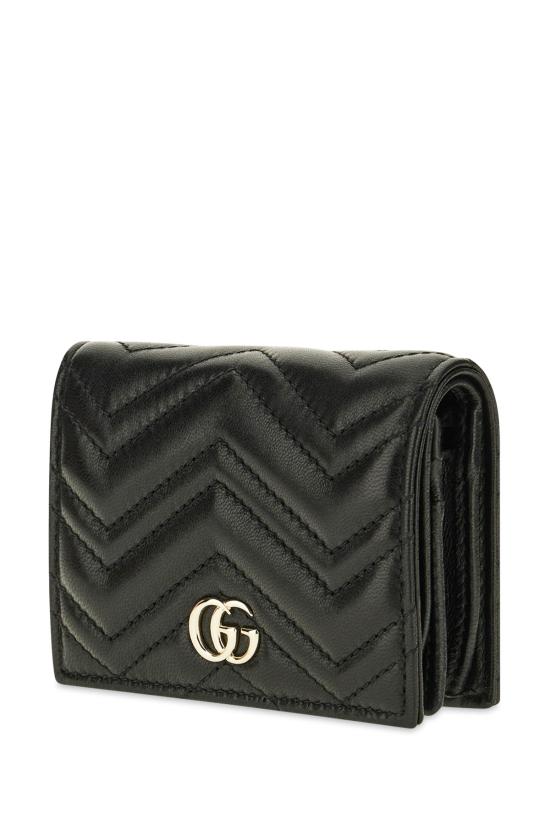 26FW 구찌 GG 마몽 카드 케이스 466492AAFAX 1000 Black - GUCCI