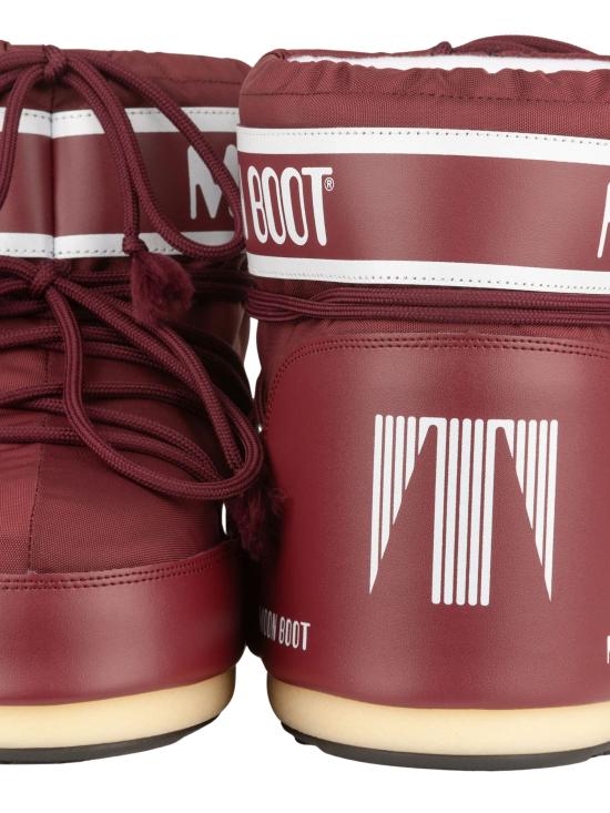 26FW 문부츠 아이콘 나일론 로우 부츠 1409340 099 BURGUNDY - MOON BOOT