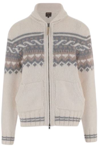 26FW 울리치 집업 니트 CFWOKN2083MR UF50998330 MILKY CREAM JACQUARD