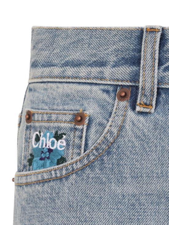 26FW 끌로에 데님 팬츠 26WDP53158 480 INDIAN BLUE - CHLOE