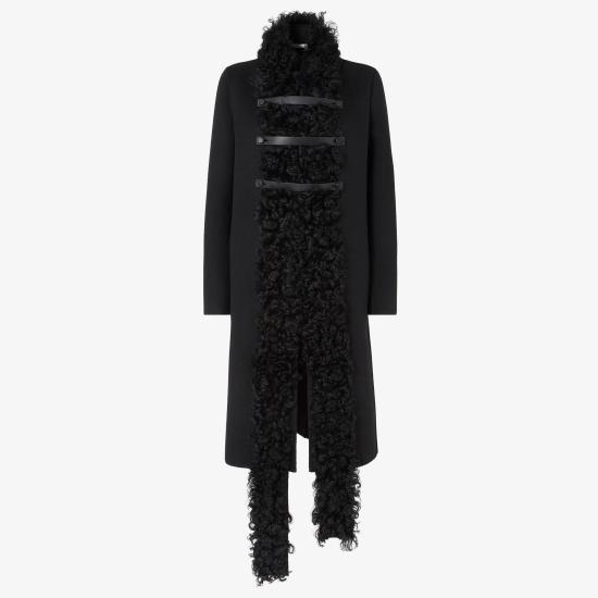 26FW 펜디 코트 FF6214 B1H1F0QA1 BLACK