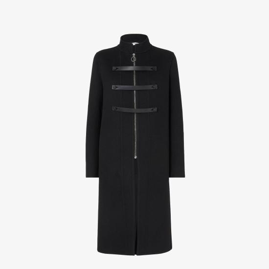 26FW 펜디 코트 FF6214 B1H1F0QA1 BLACK - FENDI