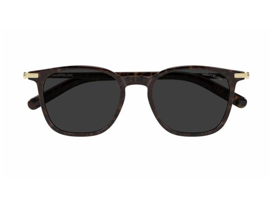 26SS 몽블랑 선글라스 골드 Mb0460s 호피무늬 사각 - MONTBLANC