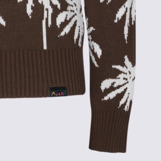 26FW 마우나케아 스웨터 MKU306 PALM BROWN WHITE - MAUNA KEA