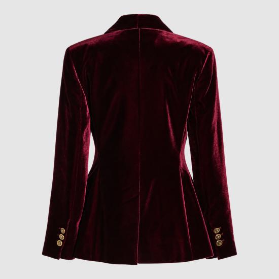 26FW 베르사체 수트 자켓 1026565 1A191801R580 DARK BORDEAUX - VERSACE