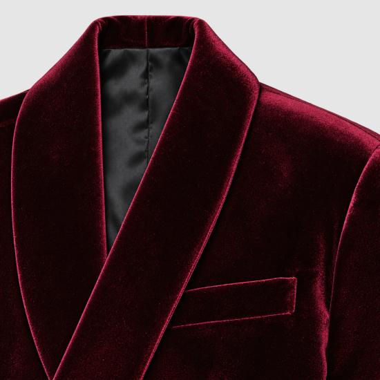 26FW 베르사체 수트 자켓 1026565 1A191801R580 DARK BORDEAUX - VERSACE