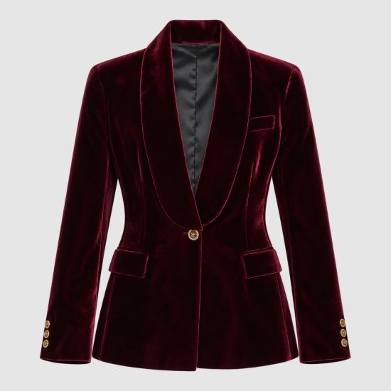 26FW 베르사체 수트 자켓 1026565 1A191801R580 DARK BORDEAUX