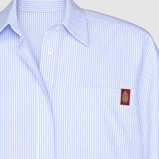 26FW 돈답 셔츠 DC524T EF0178D002806 LIGHT BLUE - DONDUP