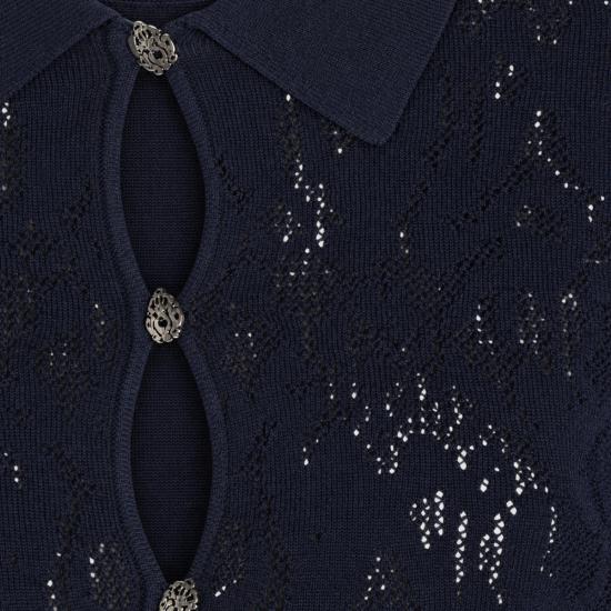 26FW 돈답 스웨터 DT498 M01068D002890 UNIVERSE BLUE - DONDUP