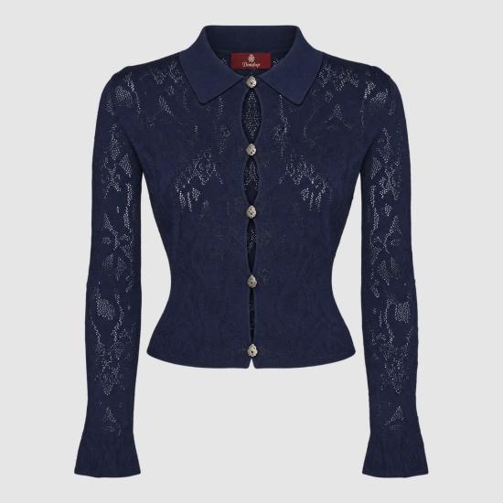 26FW 돈답 스웨터 DT498 M01068D002890 UNIVERSE BLUE