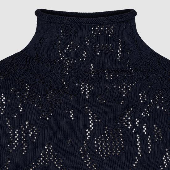 26FW 돈답 미디 원피스 DA620 M01068D002890 UNIVERSE BLUE - DONDUP