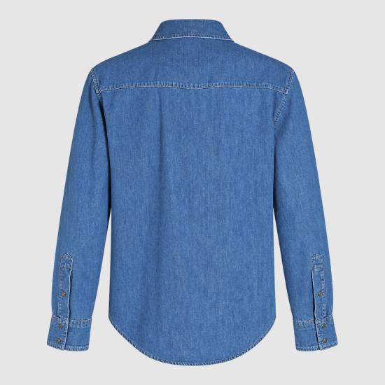 26FW 돈답 셔츠 DC564 DF0272DXL2800 BLUE - DONDUP