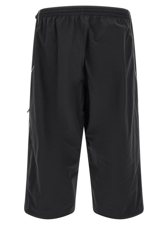 26FW 구찌 코튼 나일론 버뮤다 팬츠 A009TYZAVPV1000 Black - GUCCI