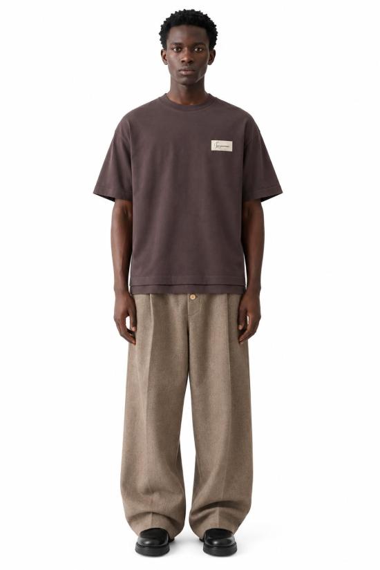 26FW 자크뮈스 반팔 티셔츠 TSU00329AJ00327 881 - JACQUEMUS