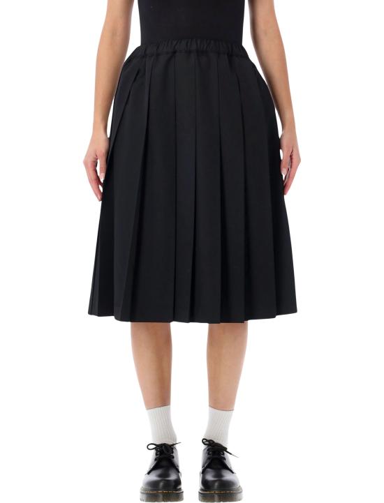 26FW 꼼데가르송 미디 스커트 NRS010 NERO