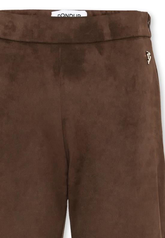 26FW [키즈] 돈답 스트레이트 팬츠 DFPA213 0 PE023 6029 BROWN - DONDUP