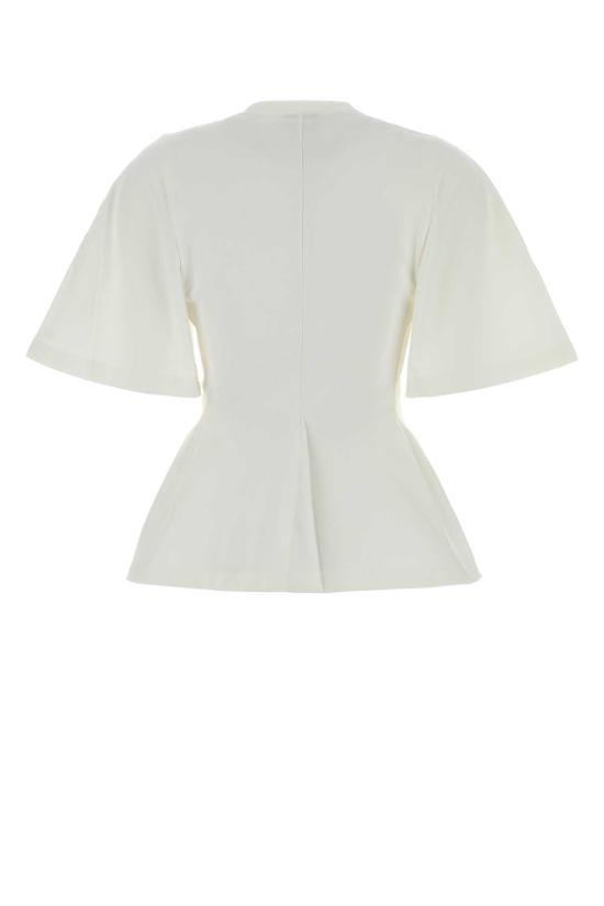 26SS 발렌시아가 쉐이프 티셔츠 871829TUVC6 9000 White - BALENCIAGA