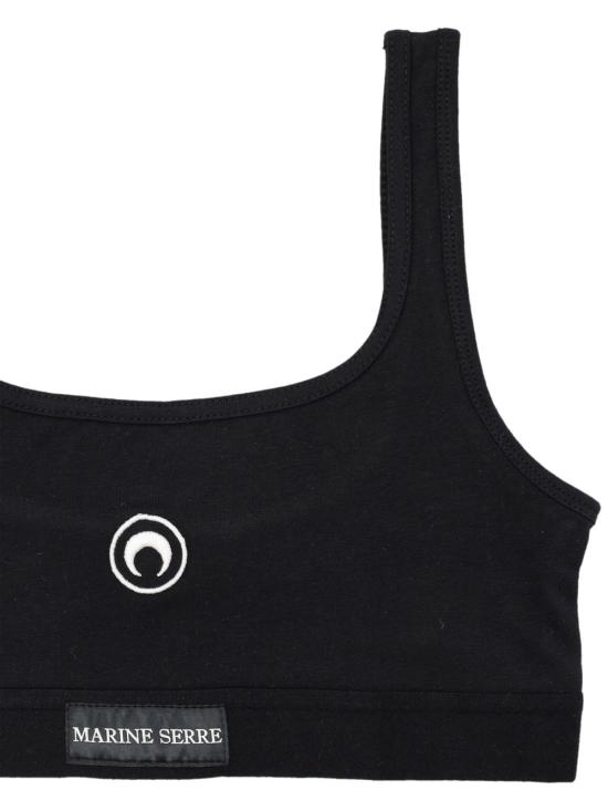 26FW 마린세르 긴팔 티셔츠 WUW002A CJER0012BK99 NERO - MARINE SERRE