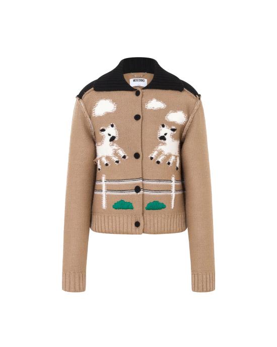 26FW 모스키노 니트웨어 0580 5402 2081 BEIGE