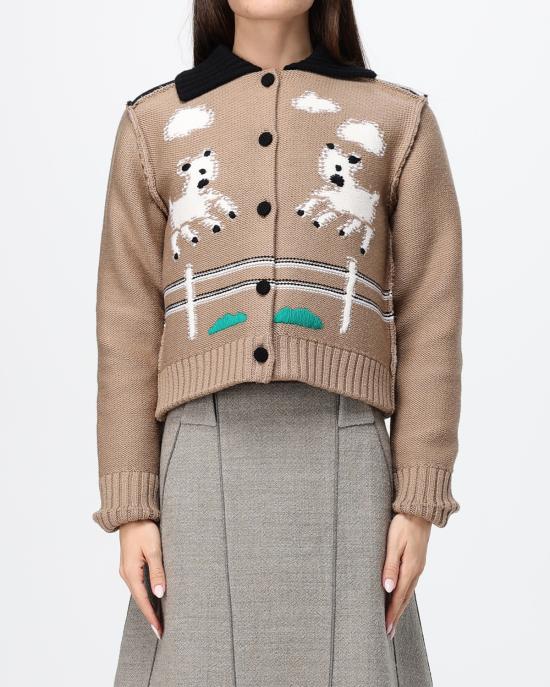 26FW 모스키노 니트웨어 0580 5402 2081 BEIGE - MOSCHINO